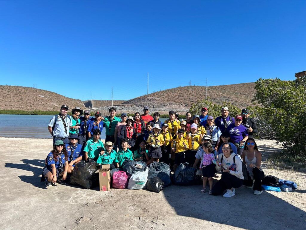Acción conjunta entre scouts y autoridades fortalece la conservación de ecosistemas costeros