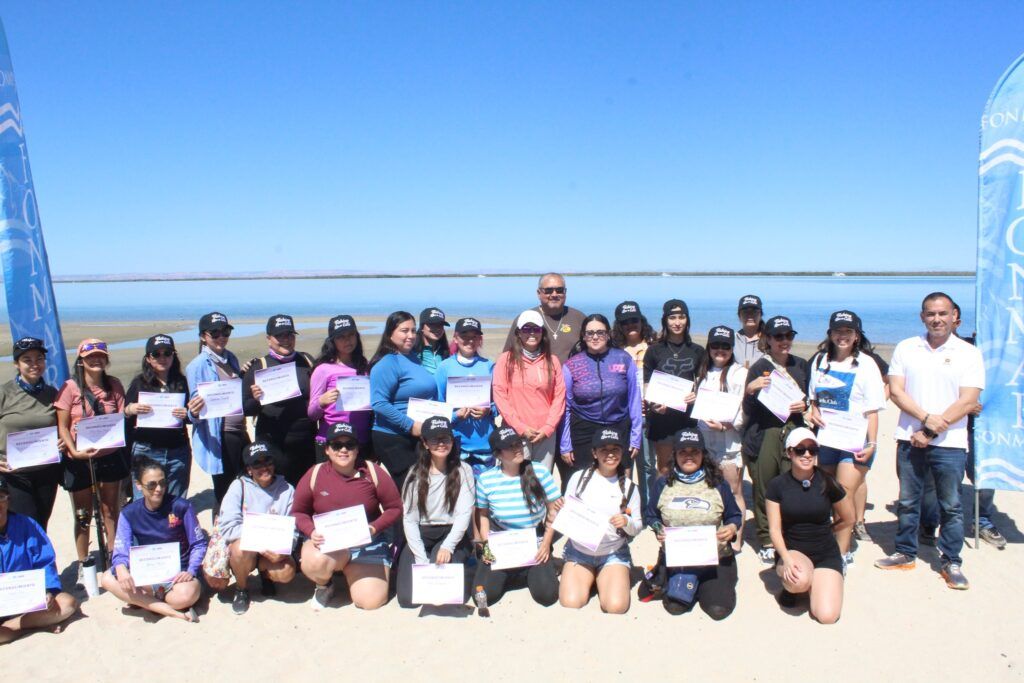 Curso de pesca de orilla busca ampliar oportunidades más allá de los roles tradicionales