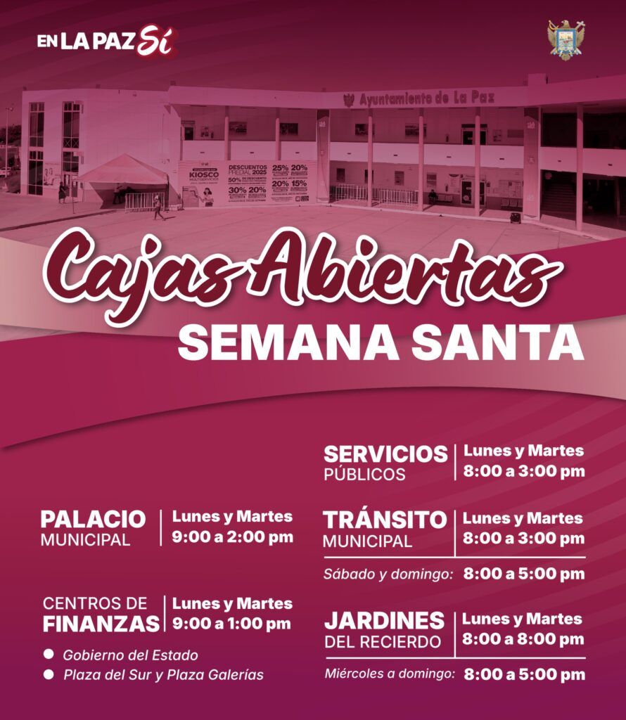 Tesorería municipal habilita horarios especiales para trámites y pagos