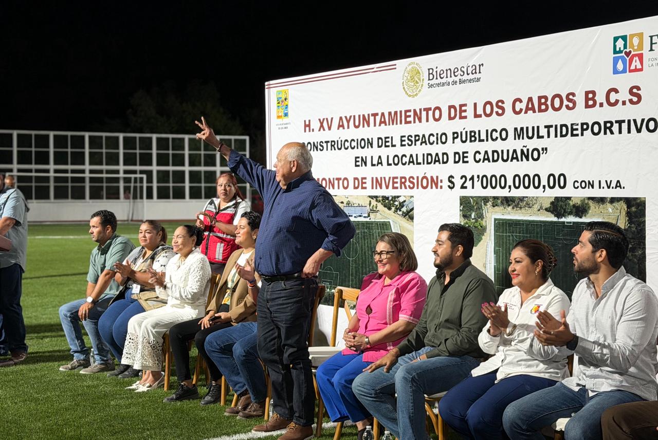 Invierten 21 millones en espacio multideportivo para familias de ...