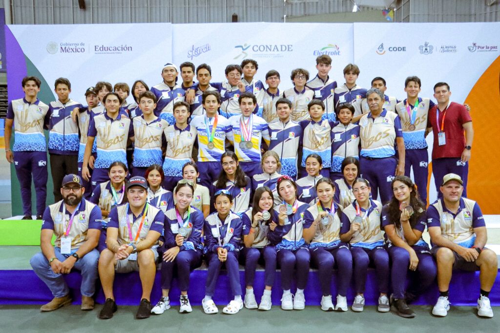 Equipo sudcaliforniano alcanza 35 preseas en la CONADE 2026