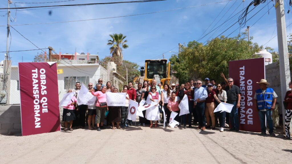 Proyecto contempla concreto hidráulico y servicios básicos en zona poniente