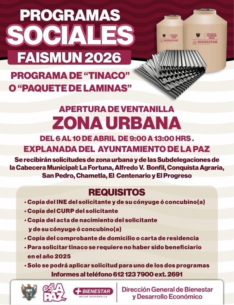 Convocatoria busca atender necesidades básicas de familias en situación vulnerable