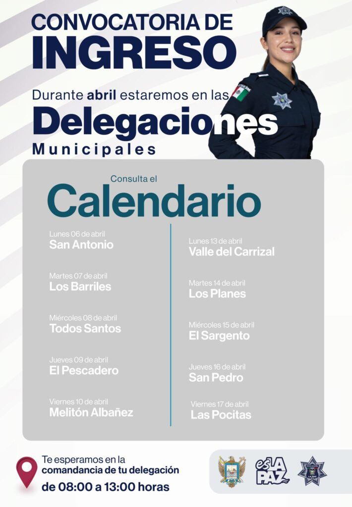 Se instalarán módulos de registro en delegaciones y subdelegaciones del municipio.