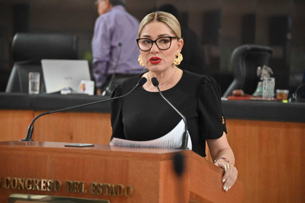 La diputada Karina Olivas Parra presentó una iniciativa para tipificar el delito de fraude en materia de programas sociales mediante plataformas digitales y redes sociales.