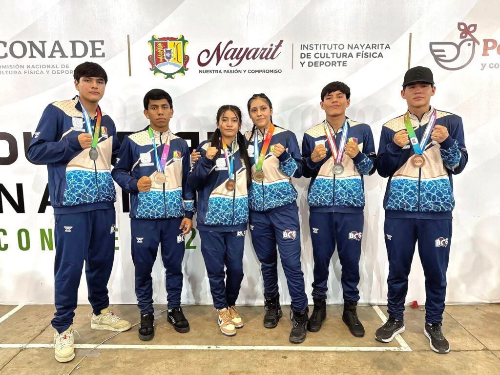 La delegación sudcaliforniana cerró su participación con una medalla de oro, dos de plata y tres de bronce en Nayarit