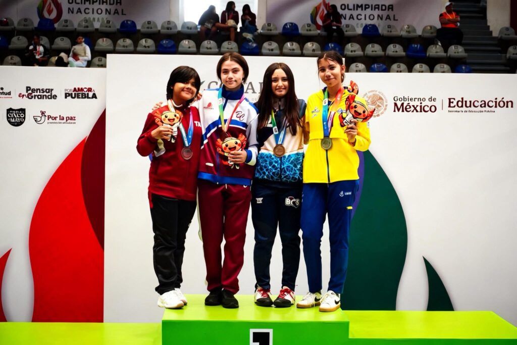 Nahul Zazil Loera Mejía se coronó campeona nacional en Puebla y aportó la presea dorada número 24 para la entidad