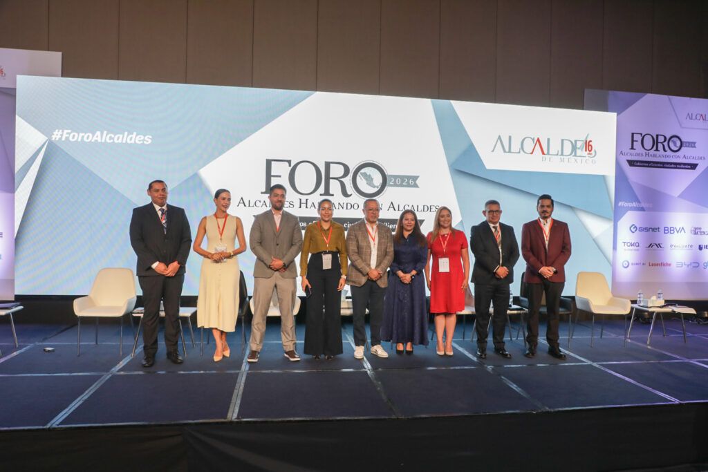 Milena Quiroga comparte modelo de gestión en foro “Alcaldes Hablando con Alcaldes 2026”