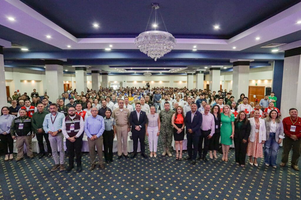 La alcaldesa participó en el Segundo Foro Estatal de Protección Civil organizado por el Congreso