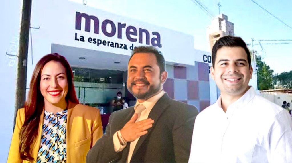 Milena Quiroga, Manuel Cota y Christian Agúndez concentran ataques y descalificaciones en la disputa interna por la gubernatura