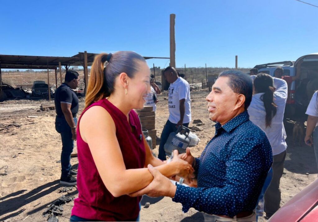 El líder social y político Damián Velázquez mantiene presencia en colonias de Cabo San Lucas y fortalece su posicionamiento rumbo al proceso electoral de 2027.