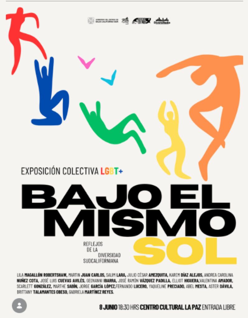 La muestra reúne obras de artistas sudcalifornianos que promueven el diálogo, la inclusión y el respeto a la diversidad.
