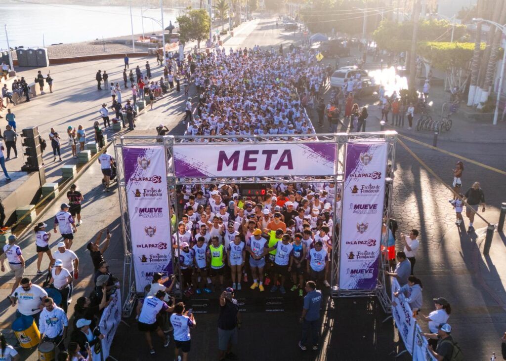 El Medio Maratón Costero se consolida como uno de los eventos deportivos y comunitarios más representativos de la capital sudcaliforniana.