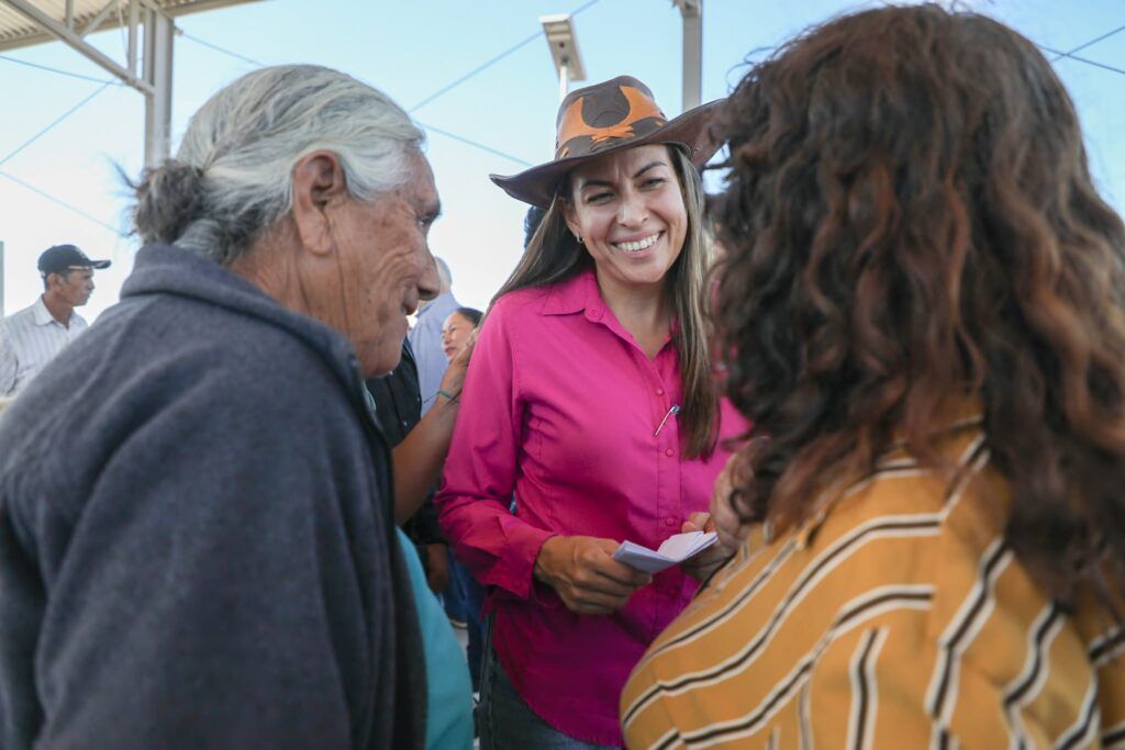 Las obras buscan garantizar el suministro de agua potable para las familias de esta comunidad y El Pardito.