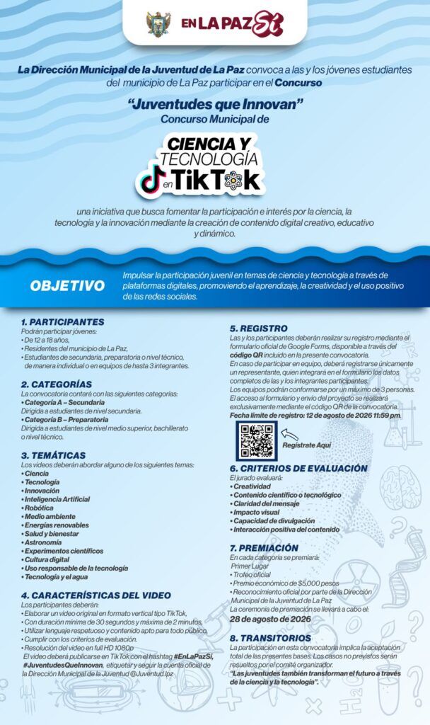 La iniciativa busca acercar el conocimiento científico a través de contenidos creativos elaborados por jóvenes de secundaria y preparatoria.