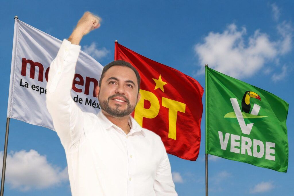 Christián Agúndez solicitará licencia para contender en el proceso interno que definirá liderazgos de la 4T en Baja California Sur.