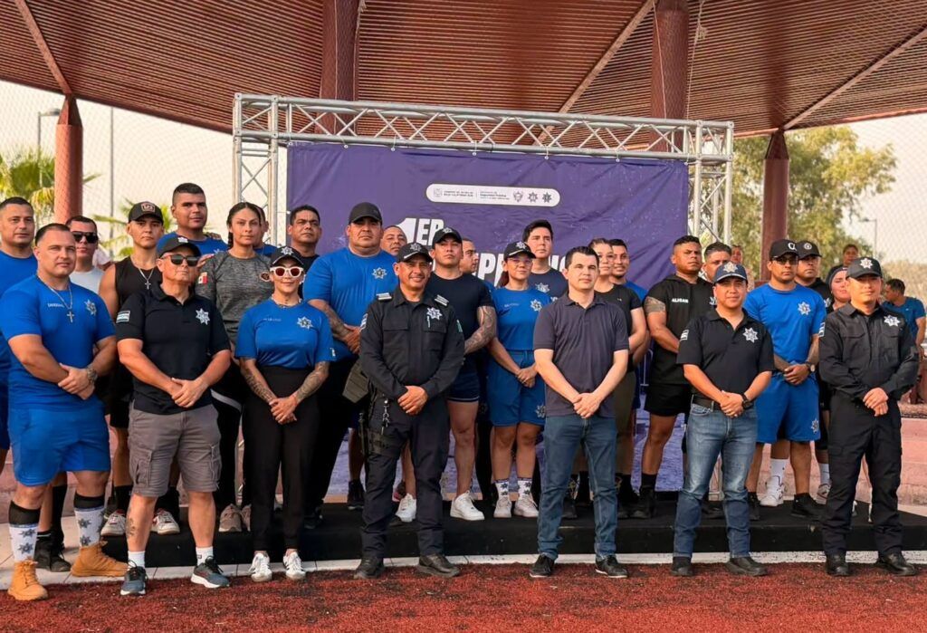 Treinta elementos de corporaciones de seguridad, Fuerzas Armadas y bomberos participaron en una competencia de fuerza, resistencia y habilidades operativas.
