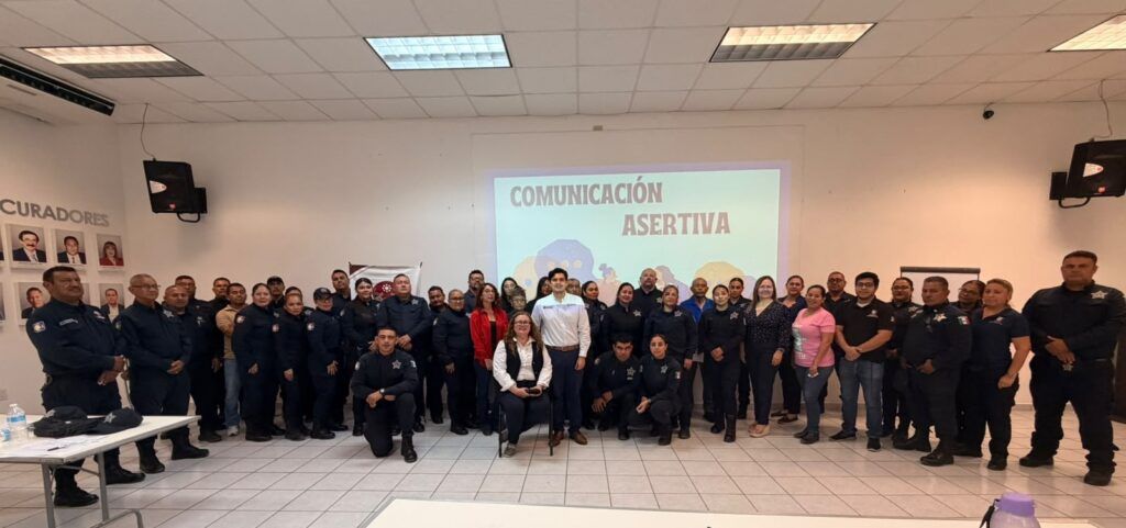 Un total de 57 elementos de la Policía Estatal Preventiva y Penitenciaria fortalecieron habilidades socioemocionales para mejorar su atención a la ciudadanía.