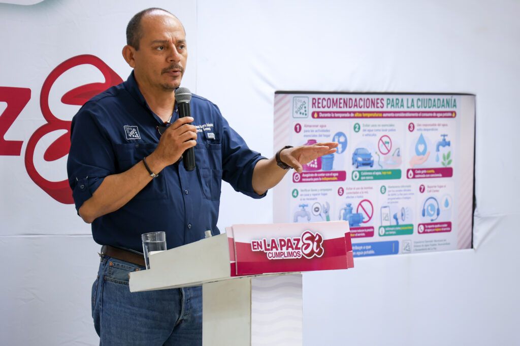 El organismo exhortó a las familias a hacer un uso responsable del recurso y evitar prácticas que afecten el suministro en temporada de alta demanda.