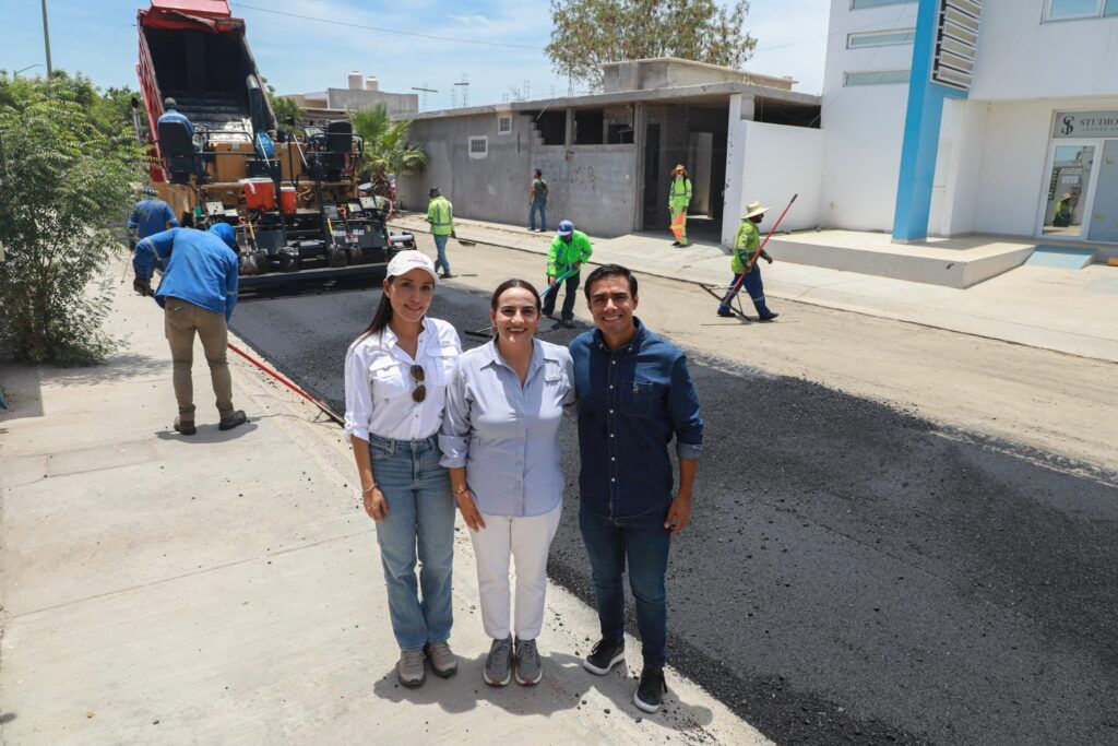 El reencarpetado de la calle Villa Natalia registra un avance del 45% y representa una inversión cercana a los 4 millones de pesos.