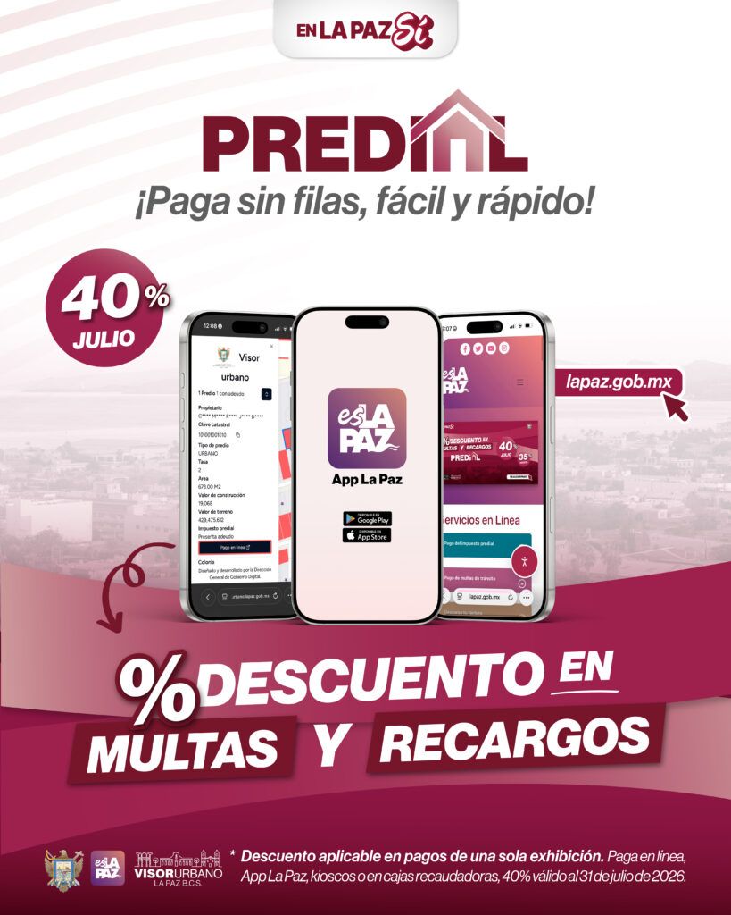 El 40% de descuento en multas y recargos vence el 31 de julio; el Ayuntamiento invita a realizar el trámite por internet o en cajas recaudadoras.