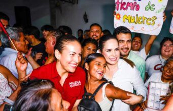 Milena Quiroga presenta resultados de La Paz como carta de respaldo en Los Cabos