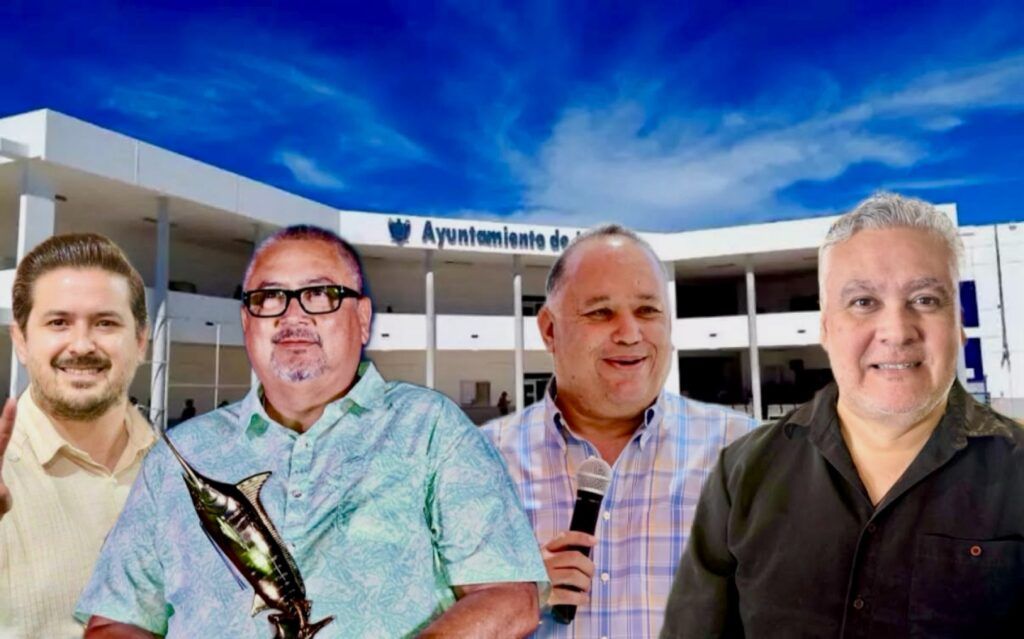 Eduardo Van Wormer, Martín Inzunza, Omar Zavala y Alejandro Mota como aspirantes a la coordinación municipal de cara al proceso de 2027.