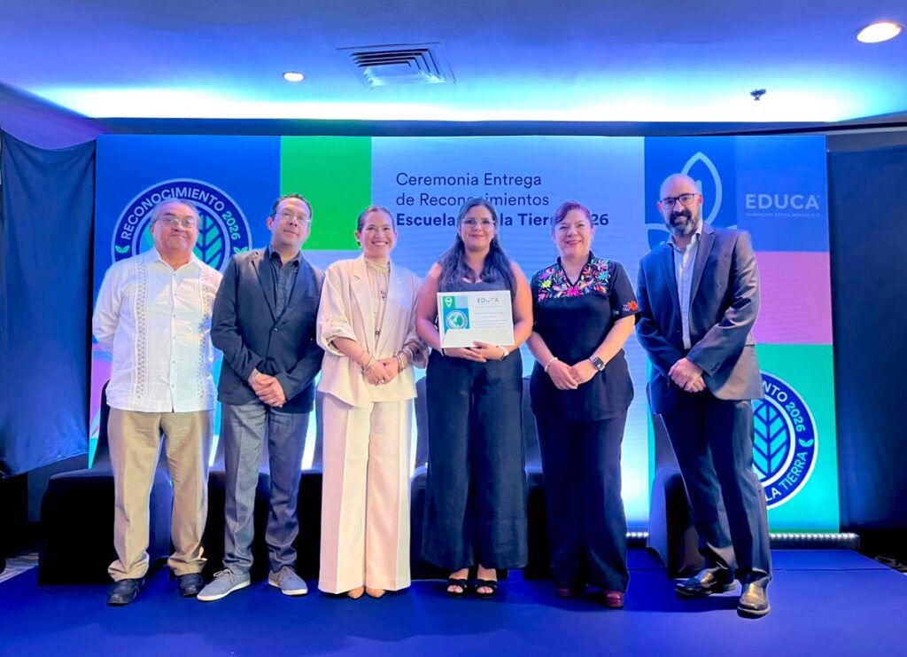 La Universidad obtuvo el primer lugar estatal y segundo nacional entre instituciones de educación superior participantes en “Escuelas por la Tierra”.
