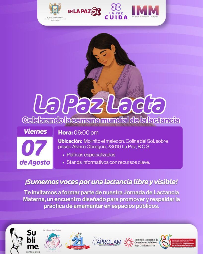 La iniciativa reunirá a especialistas e instituciones para orientar a la ciudadanía sobre los beneficios de la lactancia.