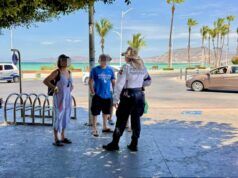 Refuerzan vigilancia en malecón y centro de La Paz durante vacaciones de verano