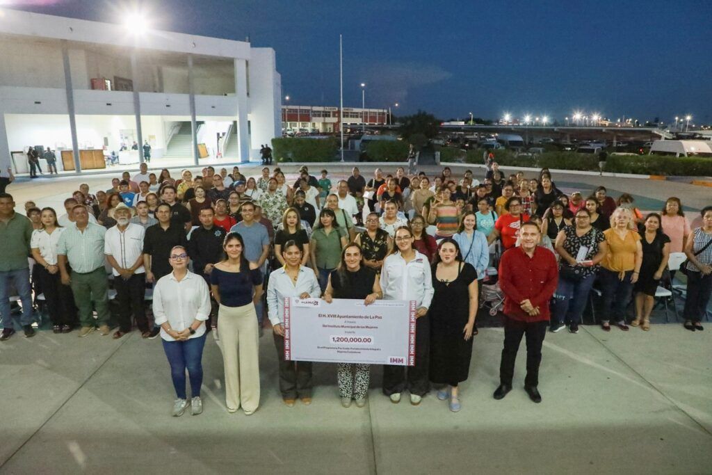 El programa “La Paz Cuida” destina 1.2 millones de pesos para reconocer y respaldar a quienes atienden a personas que requieren cuidados permanentes.