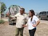 Atienden acumulaciones de agua en Fidepaz, Chametla y otras colonias de La Paz