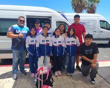 Siete jóvenes de La Paz compiten en el Nacional Infantil de Pesas