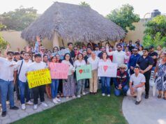 Milena promete más oportunidades para jóvenes de BCS