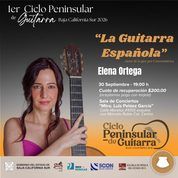¡Asiste! Ciclo Peninsular de Guitarra reunirá conciertos y clases magistrales en La Paz