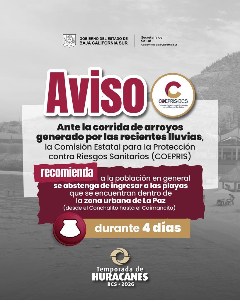 Las lluvias y la crecida de arroyos arrastraron sedimentos y residuos hacia la bahía, lo que podría incrementar temporalmente la presencia de microorganismos.