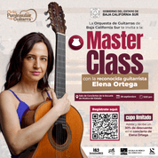 ¿Te gusta la guitarra clásica? Elena Ortega dará masterclass gratuita