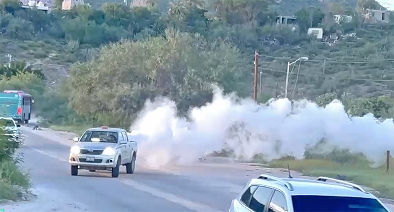 Salud estatal ha fumigado más de 23 mil hectáreas para reducir riesgos, principalmente en los dos municipios con mayor proporción de casos.