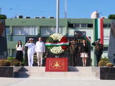 Conmemoran en La Paz el 179 aniversario de la Gesta de los Niños Héroes