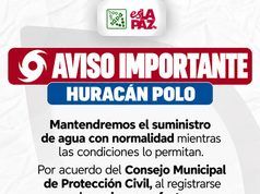 Llenan tanques y cisternas de La Paz para garantizar agua ante Polo