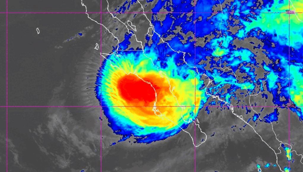 Polo por impactar a Baja California Sur como categoría 3 y este martes en Sonora