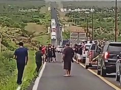 Lluvias cortan paso en km 98 de La Paz–Ciudad Constitución