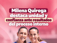 Milena Quiroga llama a mantener la unidad ante resultados del proceso interno en BCS