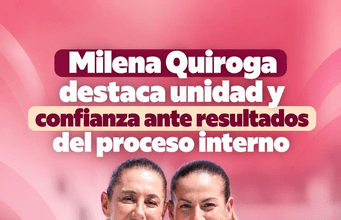 Milena Quiroga llama a mantener la unidad ante resultados del proceso interno en BCS