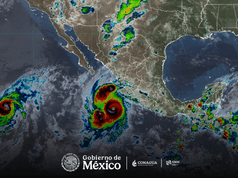 Polo se ubica a 695 km de Cabo San Lucas; trayectoria se aproxima a BCS