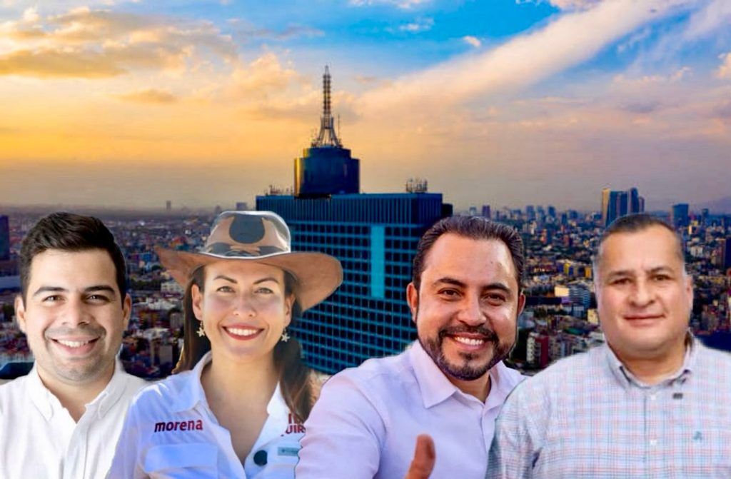 Milena Quiroga, Manuel Cota, Christián Agúndez y Saúl González llegan a la etapa decisiva por la coordinación estatal de la 4T en Baja California Sur.