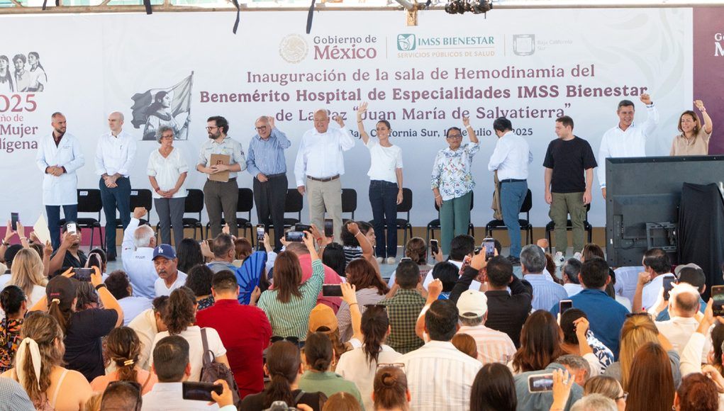 Convocan a protestas en La Paz por visita de Claudia Sheinbaum; aseguran habrá “libertad de expresión”