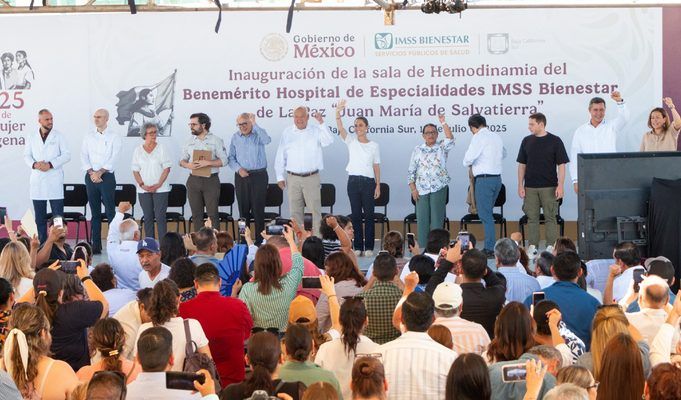 Convocan a protestas en La Paz por visita de Claudia Sheinbaum; aseguran habrá “libertad de expresión”