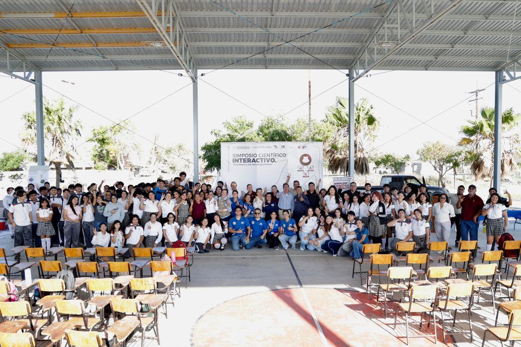 CECyTE BCS y CIBNOR realizaron un simposio sobre salud y microorganismos, con conferencias, feria de ciencia y concurso de infografía.