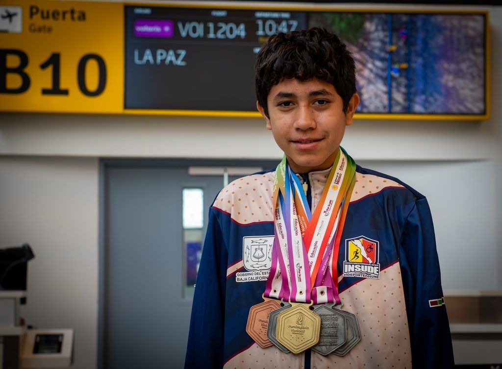 El paranadador sudcaliforniano obtuvo un oro, tres platas y un bronce durante las competencias celebradas en Zapopan, Jalisco.
